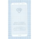 Защитное стекло с полным покрытием дисплея для Huawei Nova 2i/ Honor 9i белое