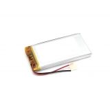 Аккумулятор универсальный 7.7x41x72 мм 3.8V 2200mAh Li-Pol (2 Pin)