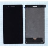 Дисплей (экран) в сборе с тачскрином для Lenovo Tab 4 7 TB-7504 черный