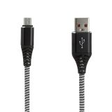 USB кабель "LP" Micro USB "Носки" черный