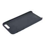Защитная крышка для iPhone 8 Plus/7 Plus Leather Сase кожаная (темно-синяя, коробка)