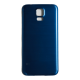 Задняя крышка аккумулятора для Samsung Galaxy S5 G900 голубая металлическая
