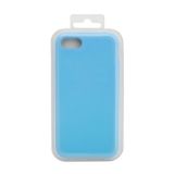 Силиконовый чехол для iPhone 8/7 Silicone Case (небесно-голубой, блистер) 16