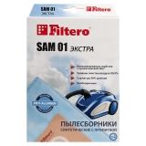 Мешки Filtero SAM 01 ЭКСТРА для пылесосов Samsung, LG, Karcher, Vigor, Hitachi (4 штуки)