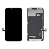 Дисплей (экран) в сборе с тачскрином для iPhone 13 черный (с возможностью переноса IC) (Hard Oled) (GX)