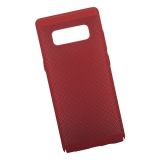 Защитная крышка для Samsung Note 8 "LP" Сетка Soft Touch (красная) европакет