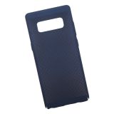 Защитная крышка для Samsung Note 8 "LP" Сетка Soft Touch (темно синяя) европакет