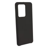 Силиконовый чехол для Samsung Galaxy S20 Ultra "Silicone Cover" (черный)