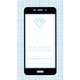Защитное стекло "Полное покрытие" для Huawei Honor 6C pro черное
