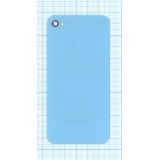 Задняя крышка аккумулятора для iPhone 4/4s голубая