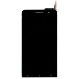 Дисплей (экран) в сборе с тачскрином для Asus ZenFone 6 A600CG черный