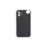 Чехол с металлической пластиной для iPhone 12 (6.1) черный
