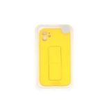 Чехол с металлической пластиной для iPhone 11 желтый