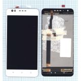Дисплей (экран) в сборе с тачскрином для HTC Desire 10 Lifestyle белый