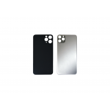 Задняя крышка (стекло) для iPhone 11 Pro Max серебристая (Premium)