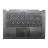 Клавиатура (топ-панель) для ноутбука Lenovo Yoga 530-14IKB серая c серым топкейсом
