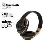 Bluetooth гарнитура Earldom ET-BH43 BT 5.0, 3.5 мм, MicroSD, накладная (черная)