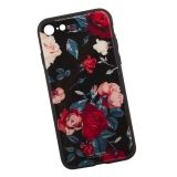 Чехол для Apple iPhone 7 WK Azure Stone Series Glass Protective Case садовые розы