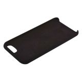 Силиконовый чехол для iPhone 8/7  (silicon case) с магнитным держателем (черный, блистер)