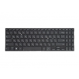 Клавиатура для ноутбука Asus ExpertBook B1-B1500, P1550, BW450, Pro15 PX555, PX555C чёрная без рамки, с подсветкой