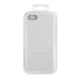 Силиконовый чехол "Silicone Case" для iPhone SE 2 (белый, блистер)