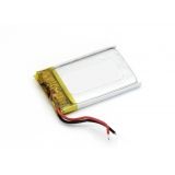 Аккумулятор универсальный 3x20x30 мм 3.8V 130mAh Li-Pol (2 Pin)