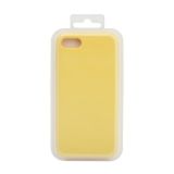 Силиконовый чехол для iPhone 8/7 Silicone Case (светло-желтый, блистер) 55