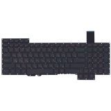 Клавиатура для ноутбука Asus Rog G751 черная под подсветку