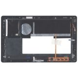 Дисплей (экран) в сборе с тачскрином для Samsung Series 7 11.6" XE700T1A черный с рамкой