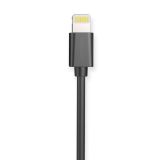 USB кабель REMAX Rayen Series Cable RC-075i для Apple 8 pin черный