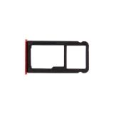 Держатель (лоток) SIM карты для Meizu Note 8 красный