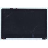 Модуль (матрица + тачскрин) для ноутбука Asus Transformer Book Flip TP500LA-1A черный с рамкой