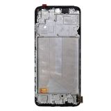 Дисплей (экран) в сборе с тачскрином для Xiaomi Redmi Note 10, Note 10S, Poco M5s черный с рамкой In-Cell