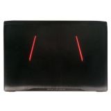 Крышка матрицы 13N0-TDA0111 для ноутбука Asus Rog GL502VM, GL502VY, GL502VT, GL502VS металлическая черная с оранжевыми вставками (с разбора)