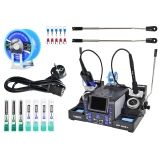 Станция паяльная W.E.P 982D-III термопинцет + паяльник С210