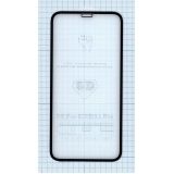 Защитное стекло для iPhone 11 Pro черное 5D