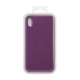 Силиконовый чехол для iPhone Xr  Silicone Case (фиолетовый, блистер) 45