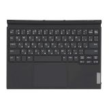 Клавиатура (топ-панель) для ноутбука Lenovo IdeaPad Duet 3 10IGL5 черная с черным топкейсом
