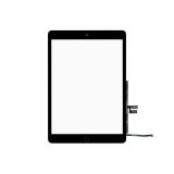 Сенсорное стекло (тачскрин) для iPad 7th Gen 10.2 (A2197)  с черной кнопкой HOME черное