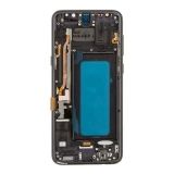Дисплей (экран) в сборе с тачскрином для Samsung Galaxy S8 Plus G955 черный с рамкой (Incell)