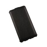 Чехол из эко – кожи LP для Samsung Galaxy A7 раскладной, черный