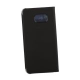 Чехол из эко – кожи с окошком S View Cover для Samsung Galaxy S6 Edge Plus черный