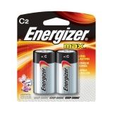 Элемент питания Energizer Max E93, C, LR14 2шт. в блистере E300129500, E301003500