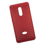 Защитная крышка для Xiaomi Redmi Note 4 "LP" Сетка Soft Touch (красная, европакет)
