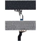 Клавиатура для ноутбука HP Pavilion Power 15-cb000 черная без рамки с подсветкой