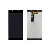 Дисплей (экран) в сборе с тачскрином для Sony Xperia L1, Xperia L1 Dual черный (Premium LCD)