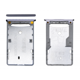 Держатель (лоток) SIM карты и Micro SD для Xiaomi Redmi 4, Redmi 4 Pro серый