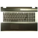 Клавиатура (топ-панель) для ноутбука Samsung RF710 RF711 черная
