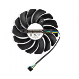 Вентилятор для видеокарты MSI RTX2060, 2070, 2080, 4Pin, 87мм, S 40мм, PLD09210S12HH, №1