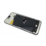 Дисплей (экран) в сборе с тачскрином для iPhone 15 Pro Max черный (Hard Oled)